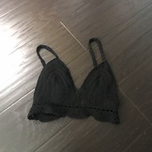 brandy melville crotchet top